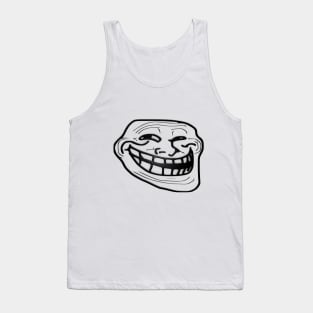 Troll face lol omegalul funny meme twitch dank troll meme face 2012 Tank Top